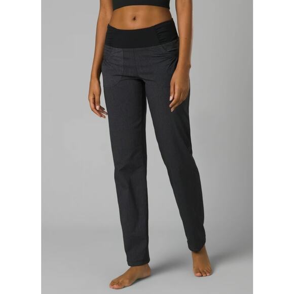 PrAna Summit Pants Women's Size XL 32" Pull On Stretch Pockets Hiking Walking - Picture 1 of 13